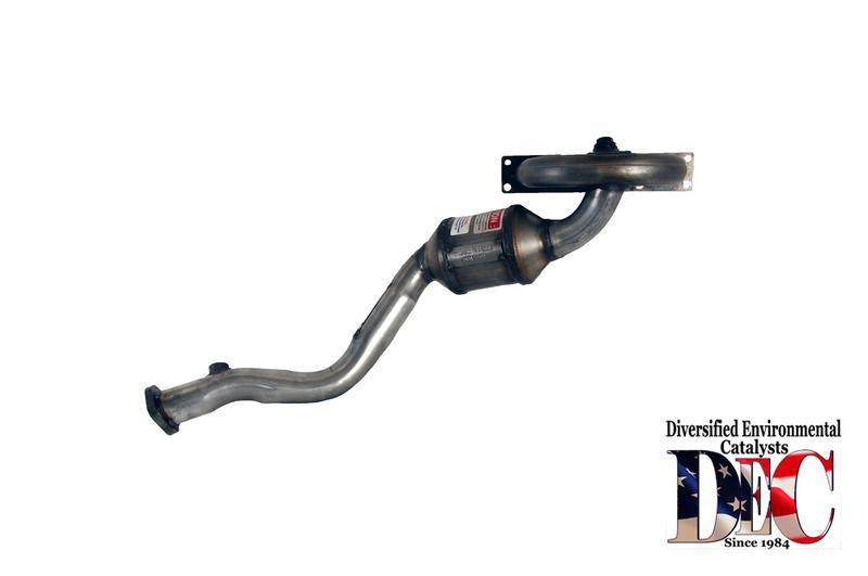 DEC Catalytic Converters, DEC EPA BMW1402F Cat Conv w/Integrated Exhaust Manifold for 2001-03 Bmw 525i